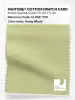 Product image 1 of the product “PANTONE® COTTON SWATCH CARD 12-0521 TCX Young Wheat ”