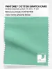 Product image 1 of the product “PANTONE® COTTON SWATCH CARD 13-5710 TCX Dreamy Green ”