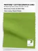 Product image 1 of the product “PANTONE® COTTON SWATCH CARD 15-0341 TCX Parrot Green ”