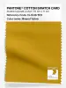 Product image 1 of the product “PANTONE® COTTON SWATCH CARD 15-1046 TCX Mineral Yellow ”
