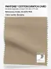 Product image 1 of the product “PANTONE® COTTON SWATCH CARD 15-1215 TCX Sesame ”