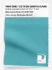 Product image 1 of the product “PANTONE® COTTON SWATCH CARD 15-4710 TCX Barbados Beach ”