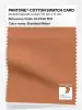 Product image 1 of the product “PANTONE® COTTON SWATCH CARD 16-1340 TCX Brandied Melon ”