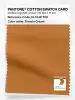 Product image 1 of the product “PANTONE® COTTON SWATCH CARD 16-1348 TCX Tomato Cream ”
