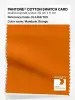 Product image 1 of the product “PANTONE® COTTON SWATCH CARD 16-1459 TCX Mandarin Orange ”