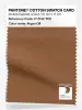Product image 1 of the product “PANTONE® COTTON SWATCH CARD 17-1142 TCX Argan Oil ”