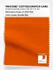 Product image 1 of the product “PANTONE® COTTON SWATCH CARD 17-1361 TCX Scarlet Ibis ”