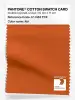 Product image 1 of the product “PANTONE® COTTON SWATCH CARD 17-1452 TCX Koi ”