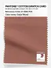 Product image 1 of the product “PANTONE® COTTON SWATCH CARD 17-1525 TCX Cedar Wood ”