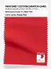 Product image 1 of the product “PANTONE® COTTON SWATCH CARD 17-1664 TCX Poppy Red ”