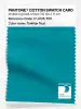 Product image 1 of the product “PANTONE® COTTON SWATCH CARD 17-4725 TCX Tahitian Teal ”