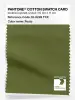 Product image 1 of the product “PANTONE® COTTON SWATCH CARD 18-0228 TCX Pesto ”