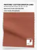 Product image 1 of the product “PANTONE® COTTON SWATCH CARD 18-1346 TCX Bruschetta ”