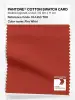 Product image 1 of the product “PANTONE® COTTON SWATCH CARD 18-1453 TCX Fire Whirl ”