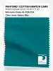 Product image 1 of the product “PANTONE® COTTON SWATCH CARD 18-4728 TCX Harbor Blue ”