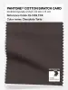 Artikelbild 1 des Artikels “PANTONE® COTTON SWATCH CARD 19-1109 TCX Chocolate Torte “