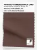 Product image 1 of the product “PANTONE® COTTON SWATCH CARD 19-1215 TCX Shaved Chocolate ”
