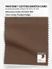 Product image 1 of the product “PANTONE® COTTON SWATCH CARD 19-1224 TCX Fondue Fudge ”