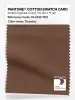 Product image 1 of the product “PANTONE® COTTON SWATCH CARD 19-1233 TCX Tiramisu ”