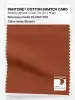 Product image 1 of the product “PANTONE® COTTON SWATCH CARD 19-1250 TCX Picante ”