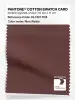 Product image 1 of the product “PANTONE® COTTON SWATCH CARD 19-1321 TCX Rum Raisin ”