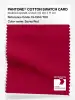 Product image 1 of the product “PANTONE® COTTON SWATCH CARD 19-1554 TCX Savvy Red ”