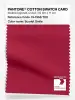 Product image 1 of the product “PANTONE® COTTON SWATCH CARD 19-1558 TCX Scarlet Smile ”