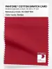Product image 1 of the product “PANTONE® COTTON SWATCH CARD 19-1662 TCX Samba ”