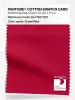 Artikelbild 1 des Artikels “PANTONE® COTTON SWATCH CARD 19-1756 TCX Urban Red “