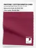Artikelbild 1 des Artikels “PANTONE® COTTON SWATCH CARD 19-1940 TCX Rumba Red “