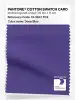 Product image 1 of the product “PANTONE® COTTON SWATCH CARD 19-3847 TCX Deep Blue ”