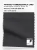 Product image 1 of the product “PANTONE® COTTON SWATCH CARD 19-4006 TCX Caviar ”