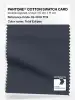 Product image 1 of the product “PANTONE® COTTON SWATCH CARD 19-4010 TCX Total Eclipse ”
