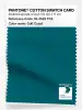 Product image 1 of the product “PANTONE® COTTON SWATCH CARD 19-4523 TCX Gulf Coast ”