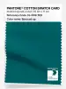Product image 1 of the product “PANTONE® COTTON SWATCH CARD 19-4918 TCX Spruced-up ”