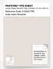 Product image 1 of the product “PANTONE® TPG SHEET 11-0002 TPG Snowfall ”