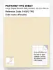 Artikelbild 1 des Artikels “PANTONE® TPG SHEET 11-0510 TPG Afterglow “