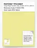 Product image 1 of the product “PANTONE® TPG SHEET 11-0620 TPG Elfin Yellow ”