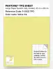 Artikelbild 1 des Artikels “PANTONE® TPG SHEET 11-0622 TPG Yellow Iris “