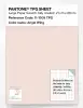 Product image 1 of the product “PANTONE® TPG SHEET 11-1305 TPG Angel Wing ”