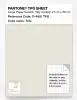 Product image 1 of the product “PANTONE® TPG SHEET 11-4801 TPG Tofu ”