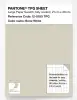 Product image 1 of the product “PANTONE® TPG SHEET 12-0105 TPG Bone White ”