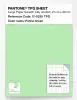 Product image 1 of the product “PANTONE® TPG SHEET 12-0225 TPG Patina Green ”