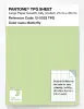 Product image 1 of the product “PANTONE® TPG SHEET 12-0322 TPG Butterfly ”