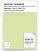 Product image 1 of the product “PANTONE® TPG SHEET 12-0540 TPG Grossular Green ”