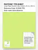 Artikelbild 1 des Artikels “PANTONE® TPG SHEET 12-0549 TPG Citrus Essence “