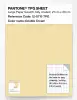 Artikelbild 1 des Artikels “PANTONE® TPG SHEET 12-0715 TPG Double Cream “