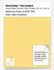 Artikelbild 1 des Artikels “PANTONE® TPG SHEET 12-0727 TPG Sunshine “