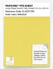 Product image 1 of the product “PANTONE® TPG SHEET 12-0735 TPG Yellowtail ”
