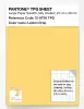 Product image 1 of the product “PANTONE® TPG SHEET 12-0736 TPG Lemon Drop ”